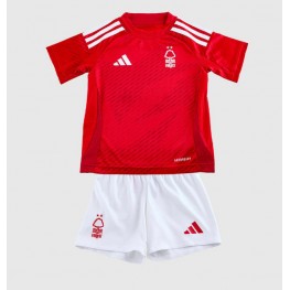Nottingham Forest Thuis tenue Kids 2024-25 Korte Mouw (+ Korte broeken)